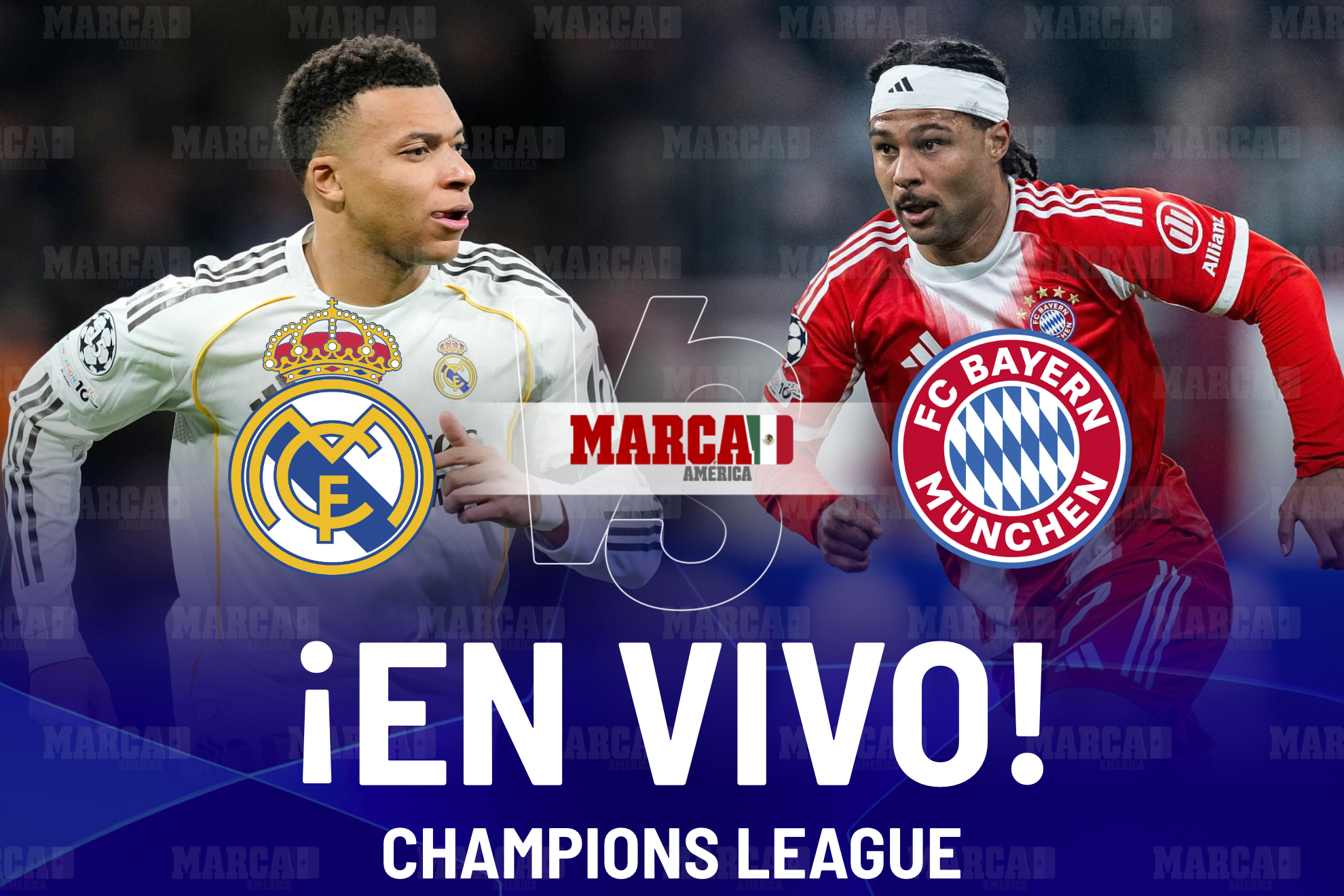 �C�mo qued� Real Madrid vs Bayern Munich EN VIVO? Champions League 2026: Mbapp� da poca vida para la vuelta en Alemania