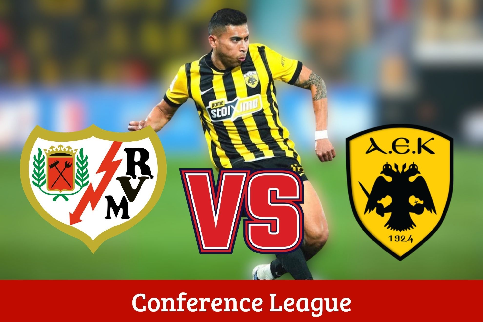 Rayo Vallecano vs AEK Athens: D�nde ver a Orbel�n Pineda en M�xico y a qu� hora empieza el partido de la Conference League