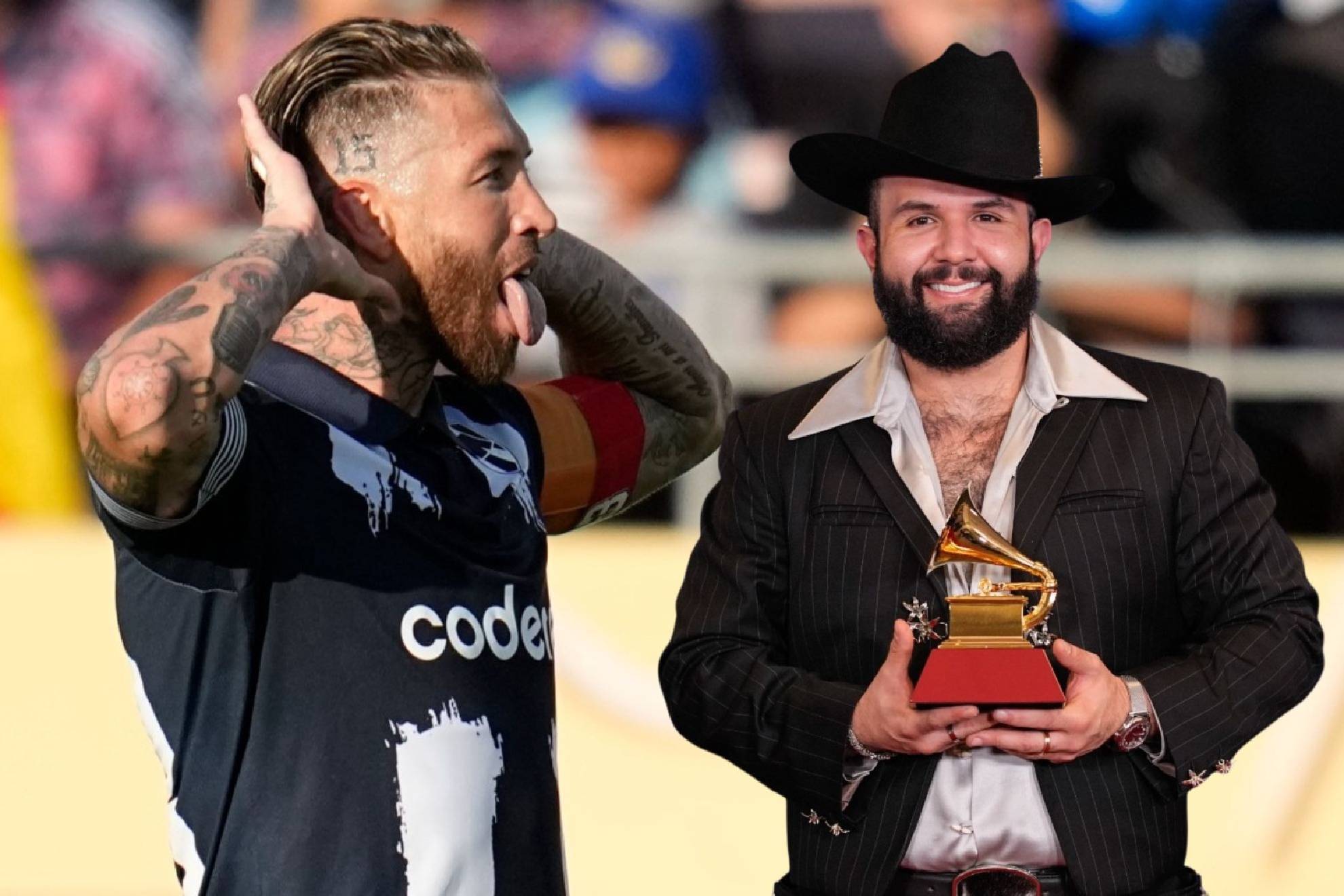 Carin Le�n & Sergio Ramos