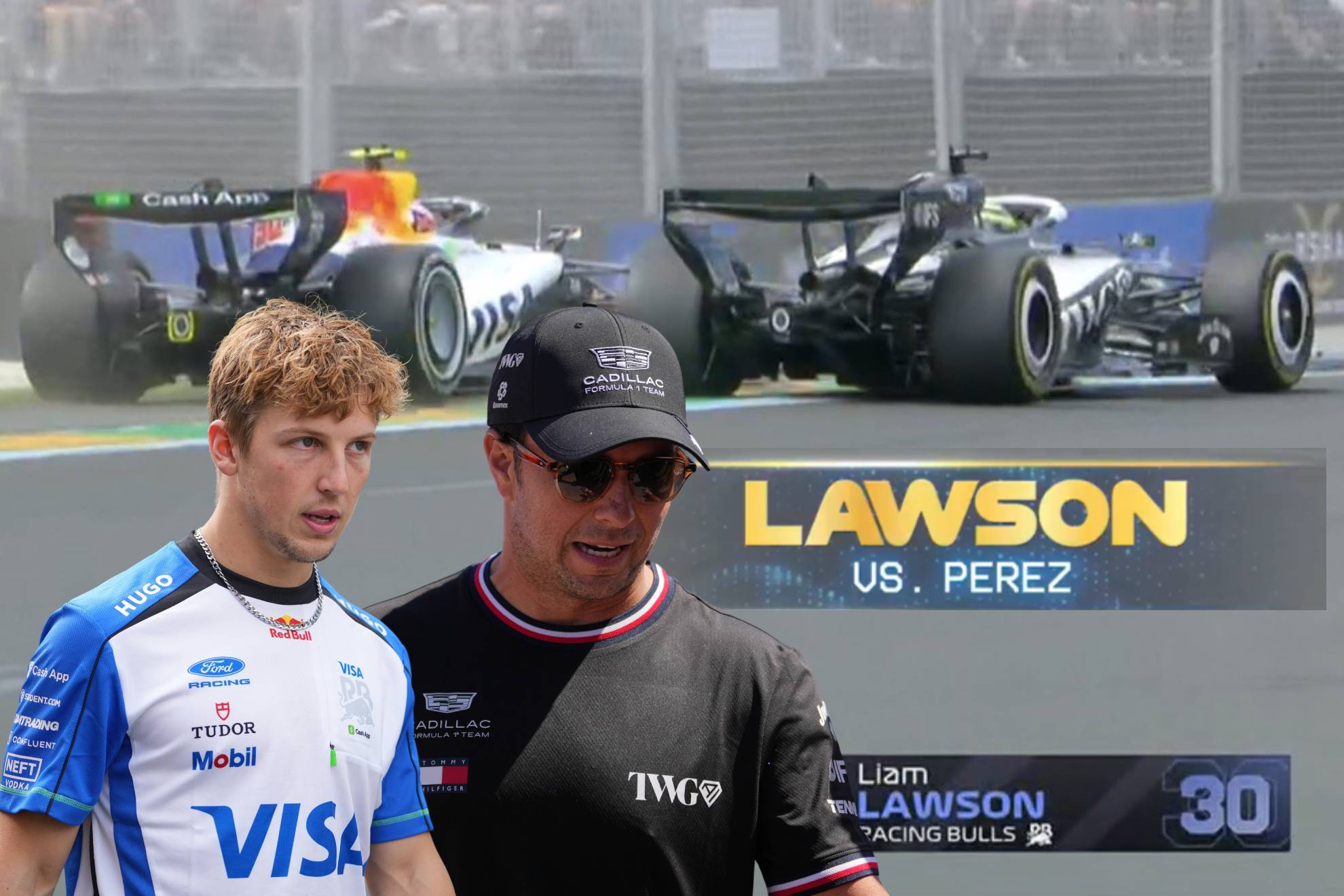 Dura batalla la que se vivi� en el GP de Australia entre los expilotos de Red Bull