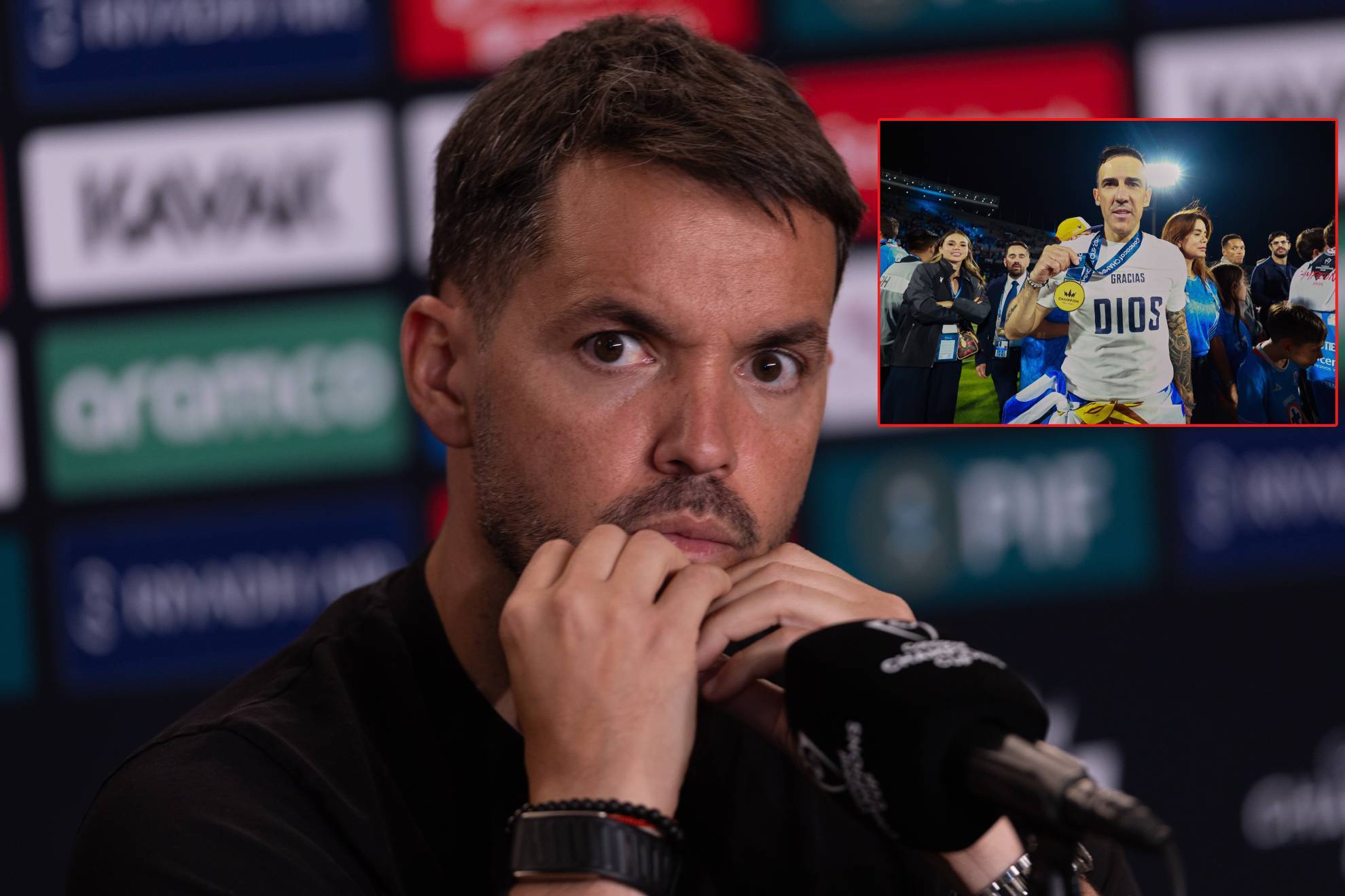 Nicol�s Larcam�n Cruz Azul Liga MX Vicente S�nchez