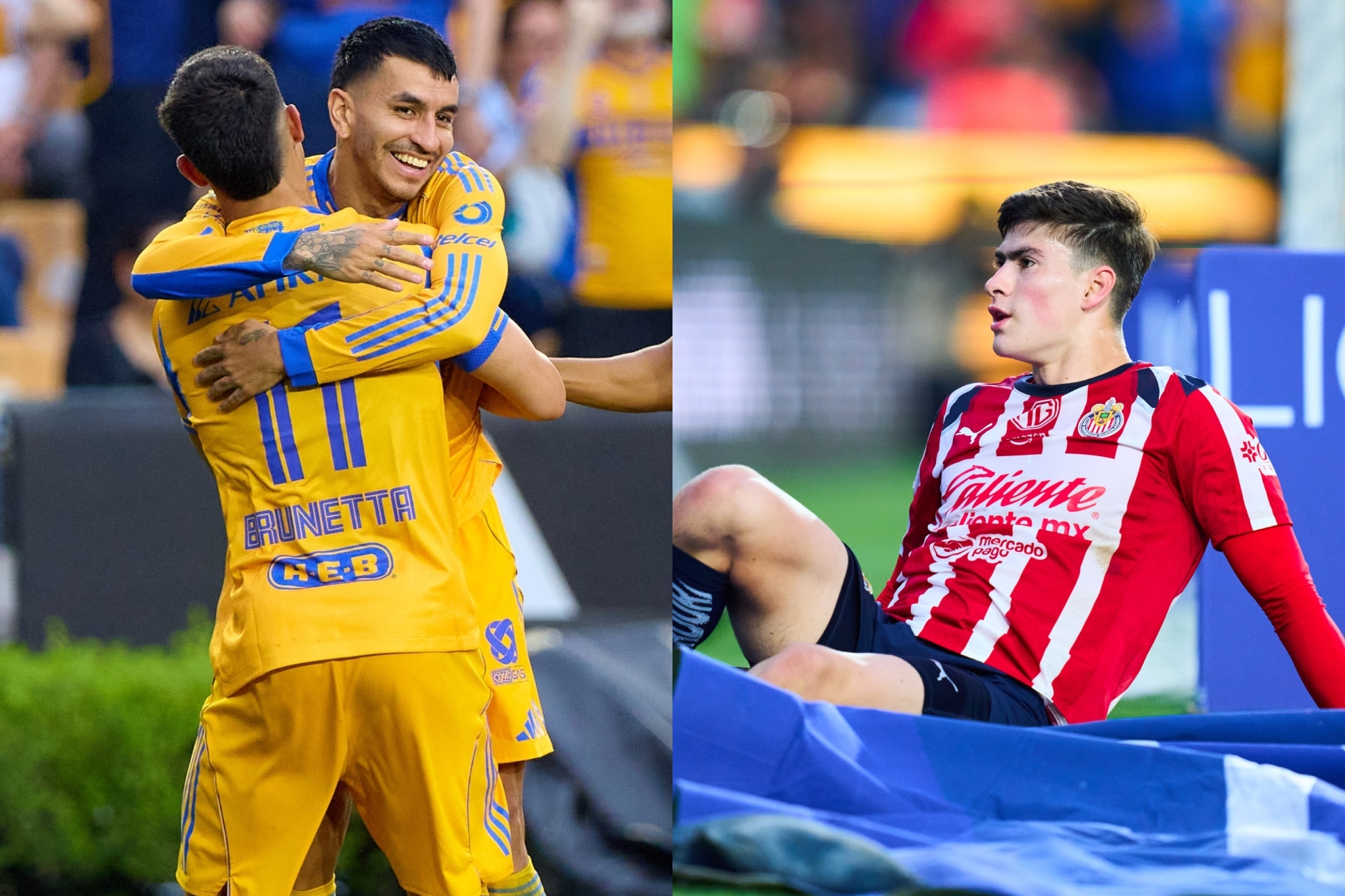 Resumen y goles Tigres vs Chivas: �ngel Correa y Brunetta borran a Hormiga Gonz�lez y le pegan baile a Gabriel Milito