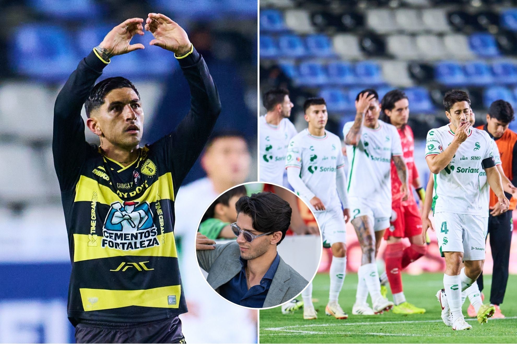 Pocho Guzm�n anota hat-trick y alarga la crisis de Alejandro Irarragorri