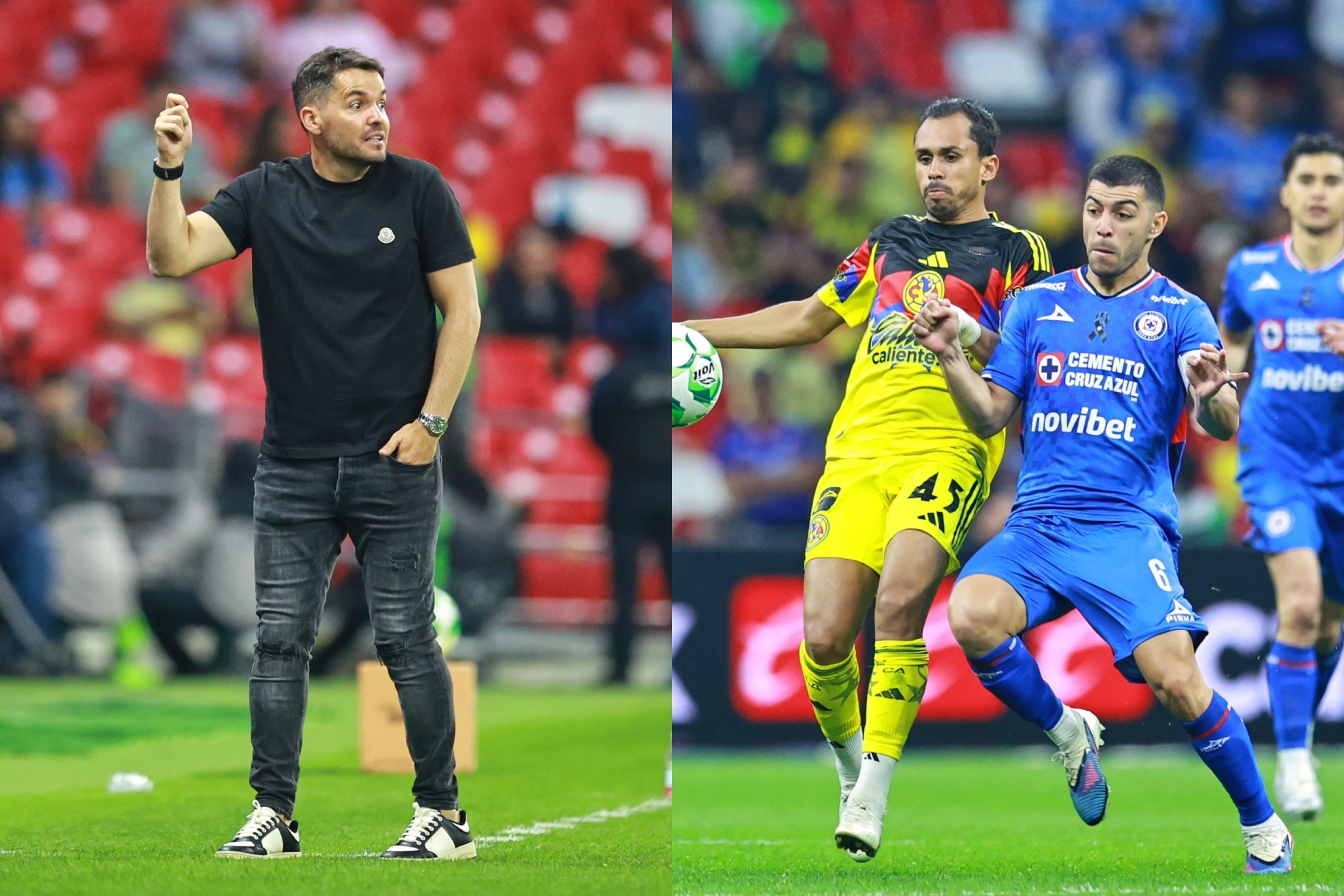 Nicol�s Larcam�n sigue coqueteando con el Estadio Azteca y quiere a Cruz Azul de regreso