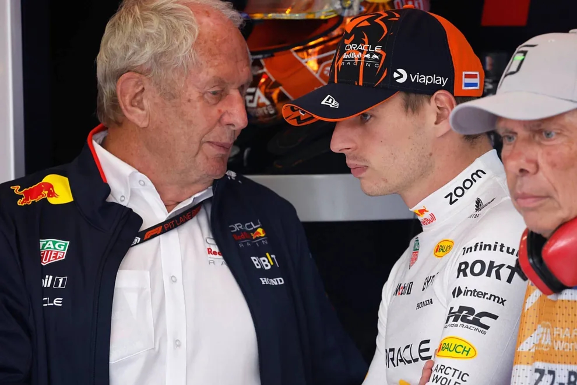 Helmut Marko y Verstappen, en una imagen de archivo