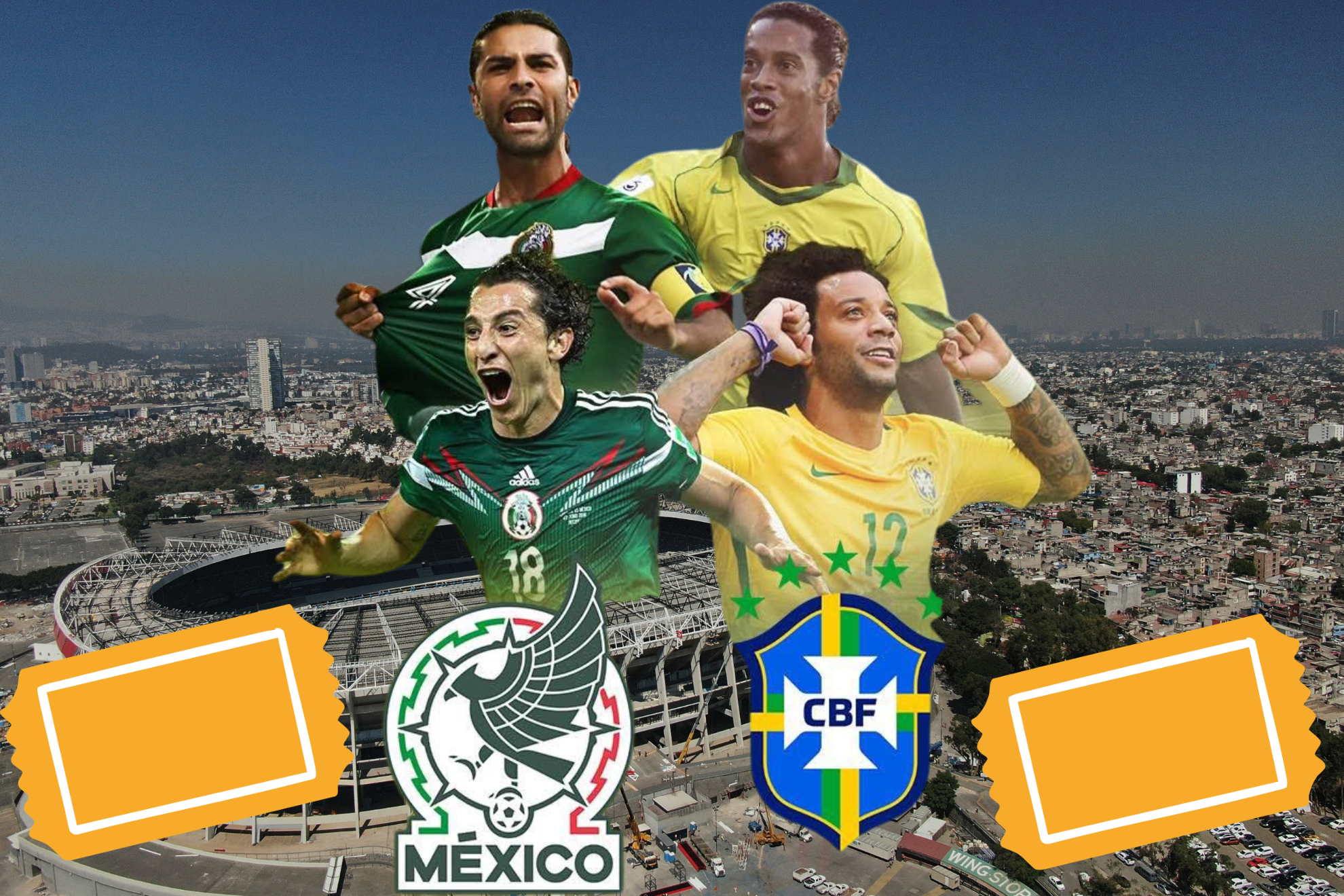 M�xico vs Brasil Partido de Leyendas: Cu�nto cuestan los boletos, disponibilidad y d�nde los puedes conseguir