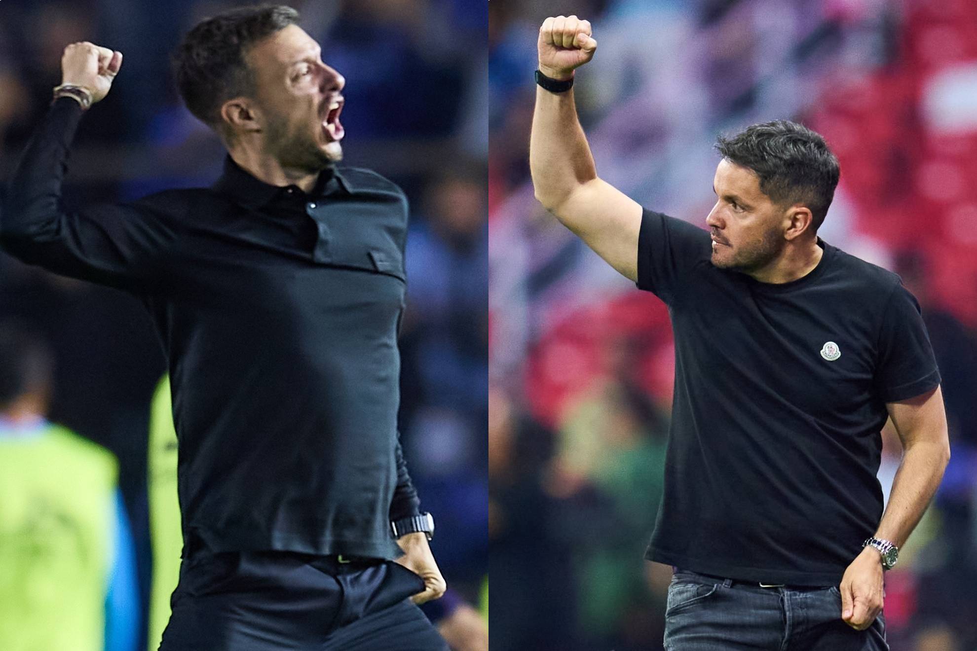 Mart�n Anselmi y Nicol�s Larcam�n.