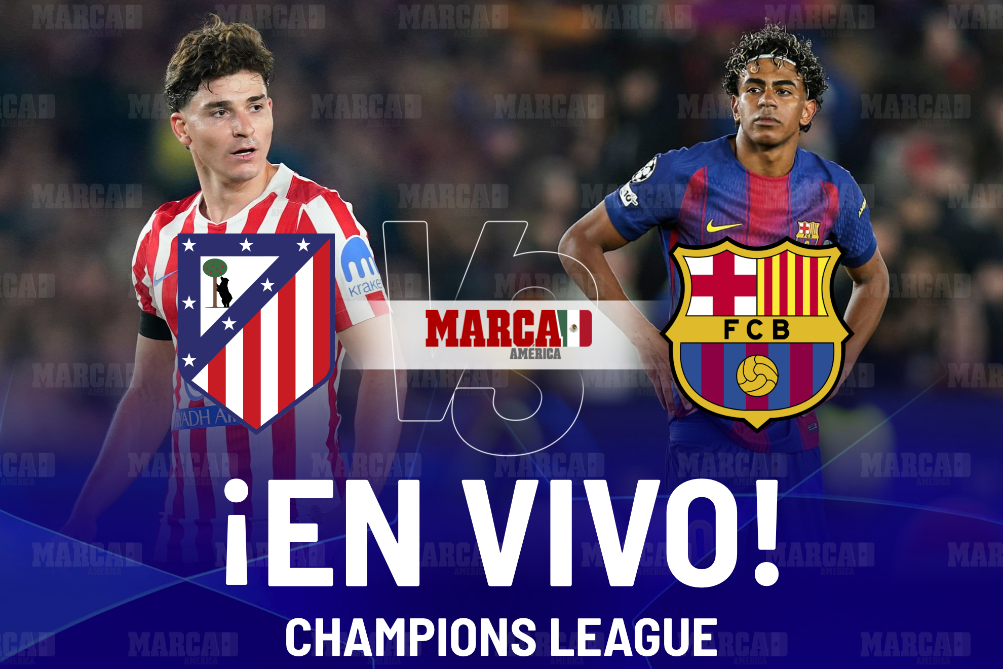 �C�mo qued� Atl�tico de Madrid vs Barcelona? Resultado partido Juli�n �lvarez y Lamine Yamal en Cuartos de Final de Champions League 2026