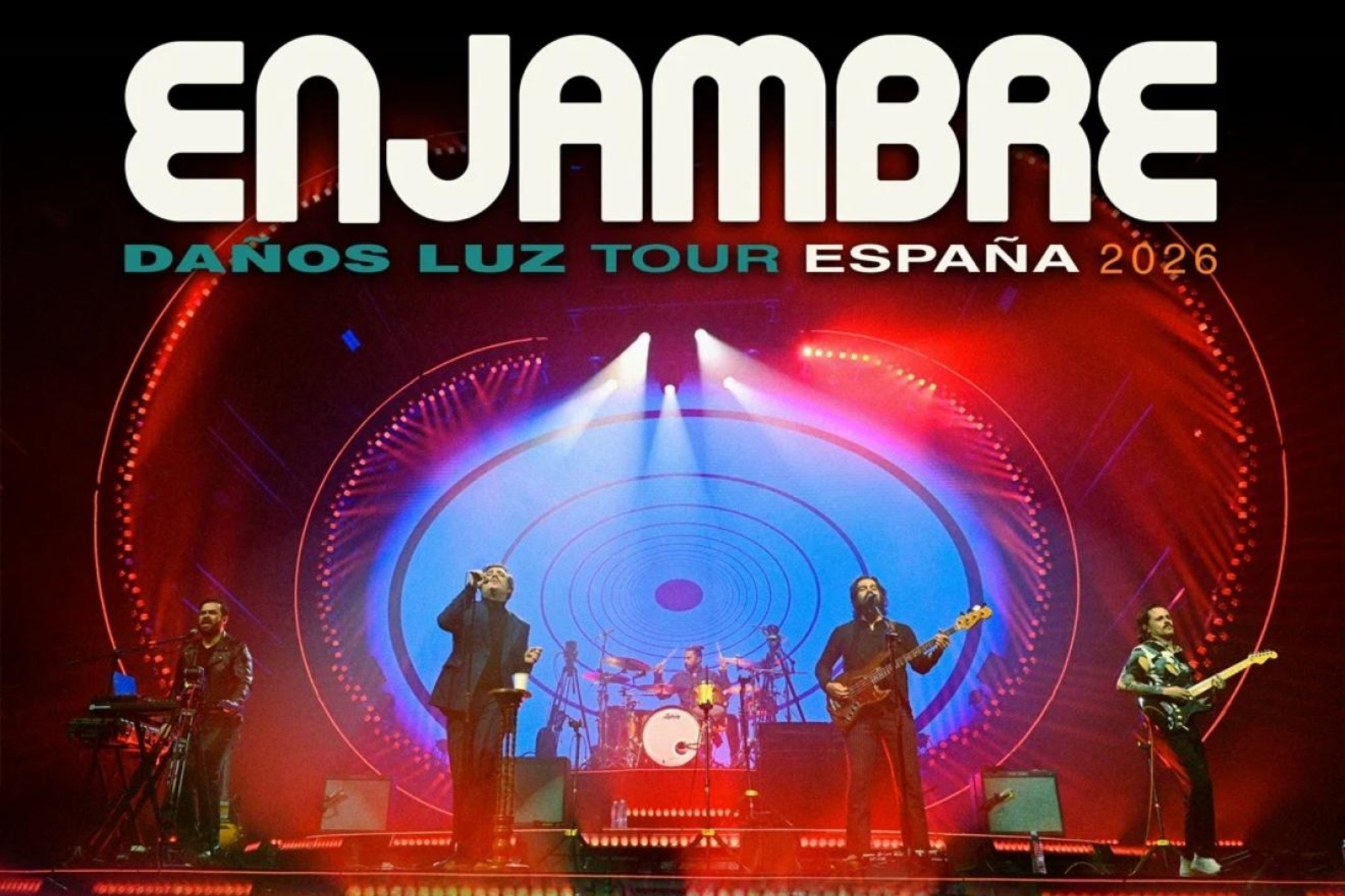 Enjambre llega a Espa�a con Da�os luz, su nuevo �lbum