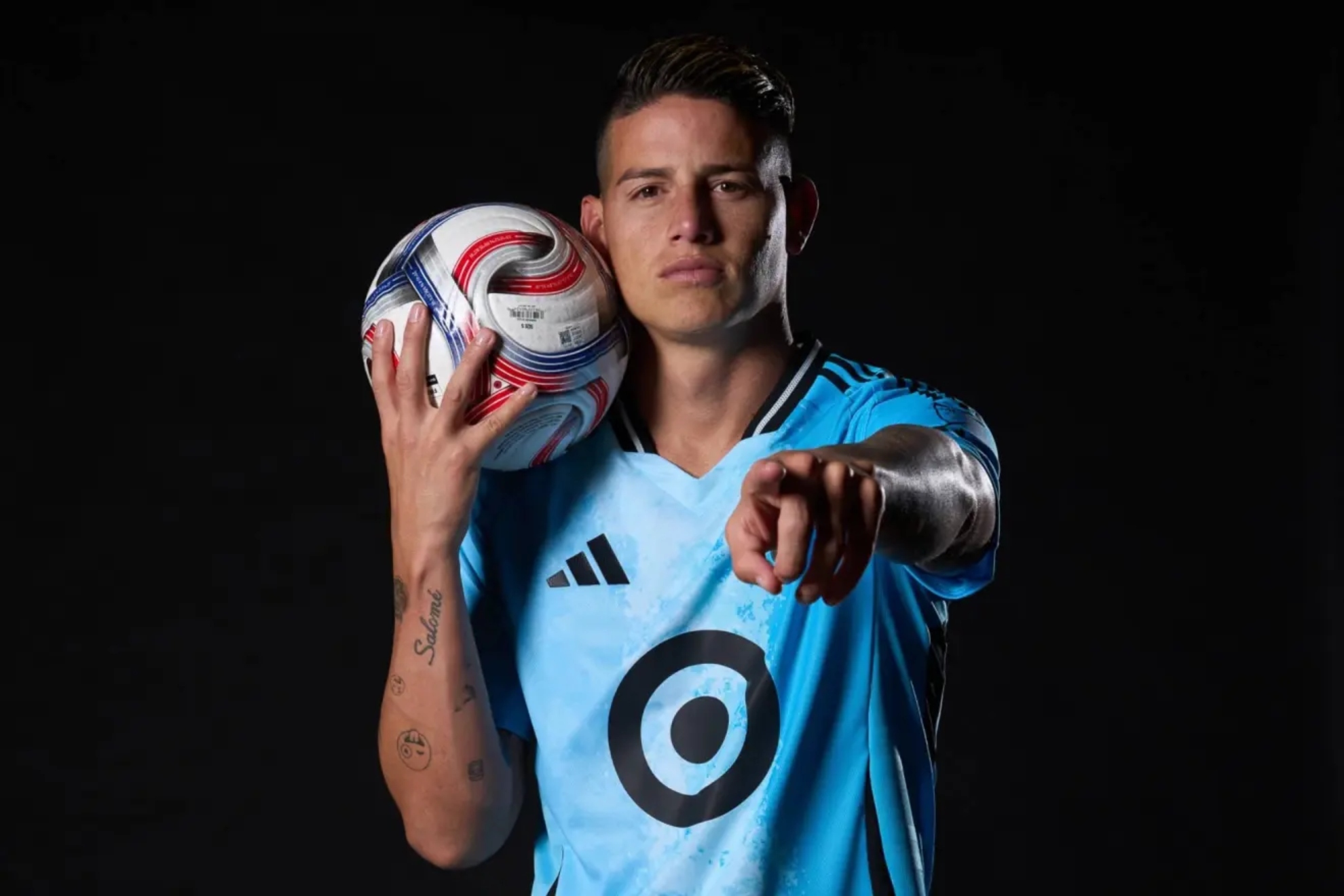 James Rodr�guez, con Minnesota United