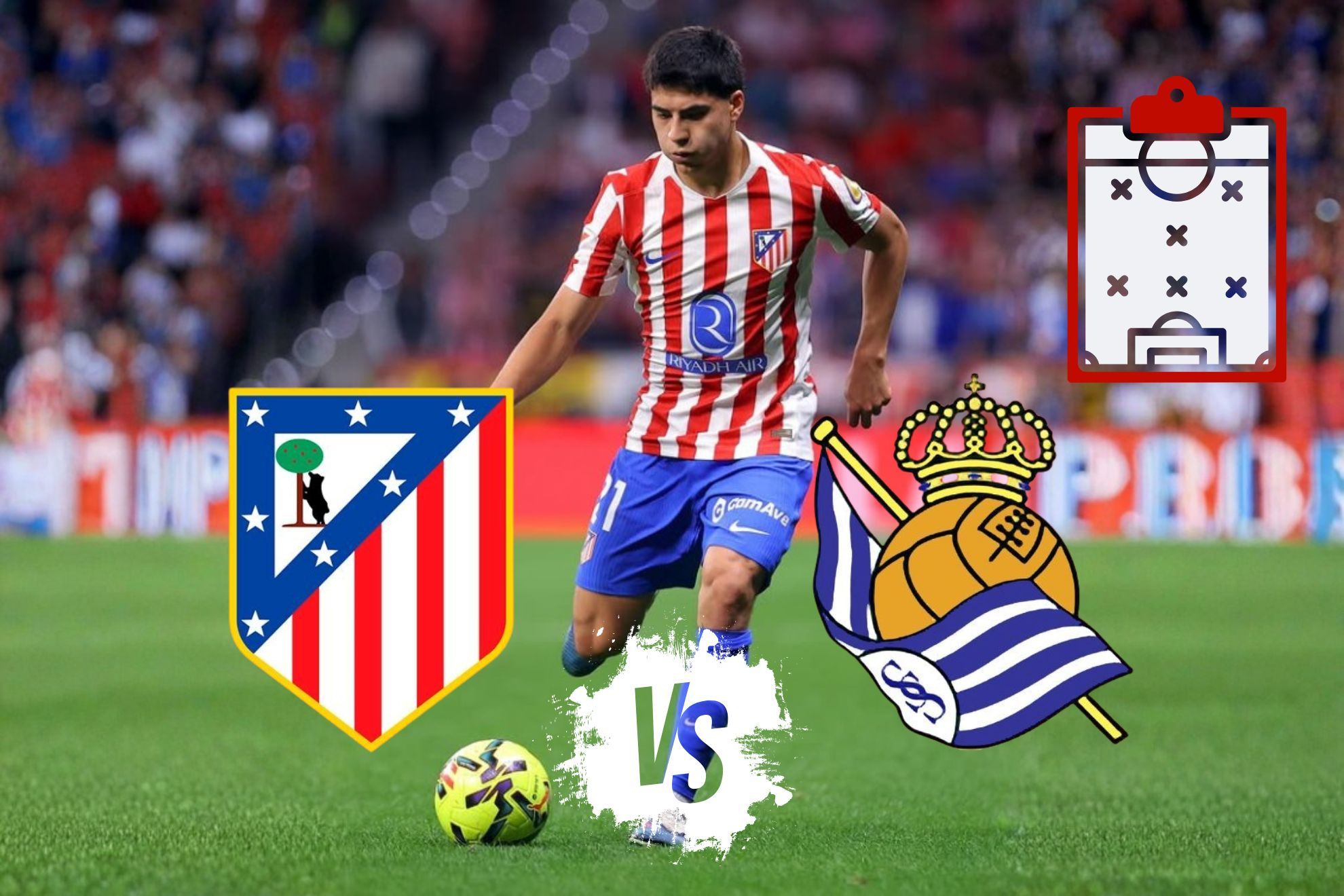 �Jugar� Obed Vargas la Final de Copa del Rey? Estas son las posibles alineaciones para el Atl�tico de Madrid vs Real Sociedad