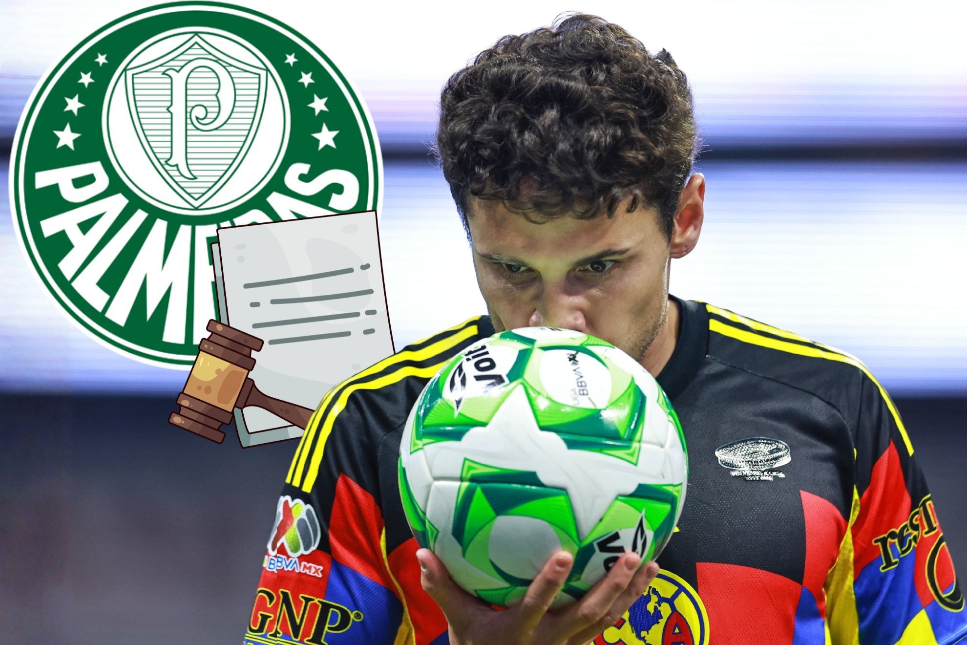 Am�rica en crisis deportiva �y econ�mica? Palmeiras demanda a Las �guilas por culpa de Raphael Veiga