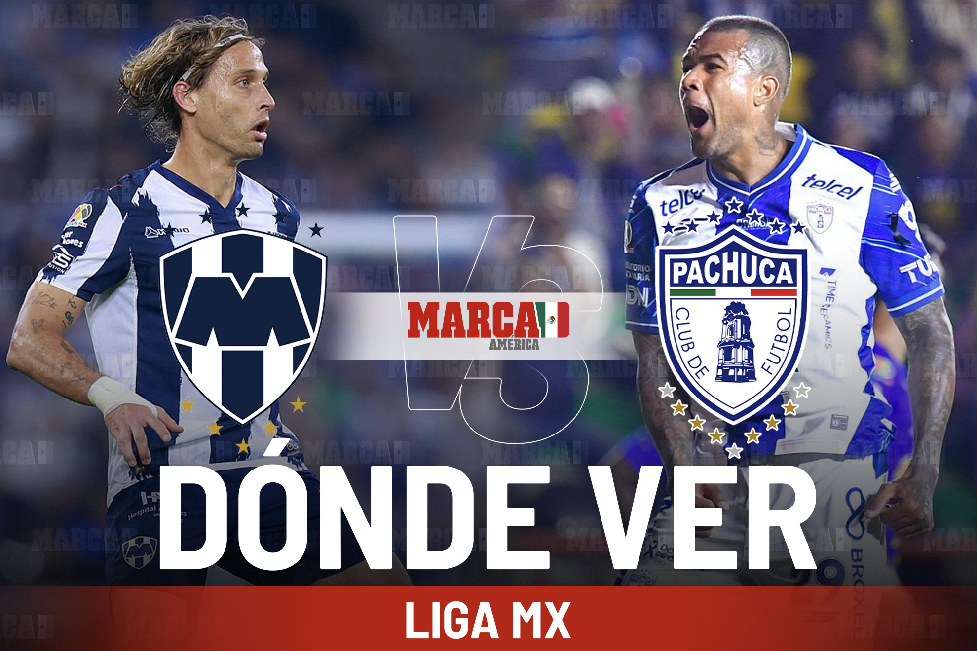 Monterrey vs Pachuca: D�nde ver Rayados contra Tuzos hoy y a qu� hora empieza