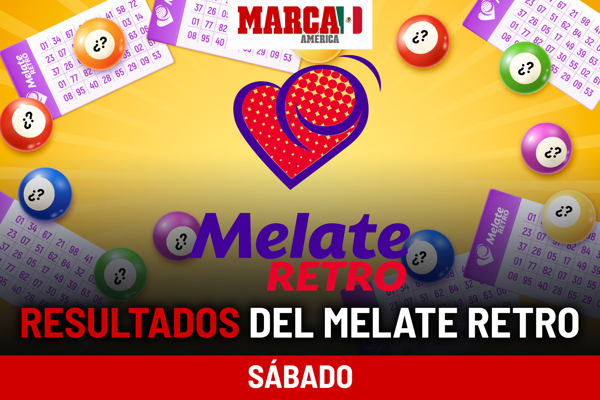 Resultados del Melate Retro hoy: n�meros ganadores sorteo 1626 del s�bado 18 de Abril 2026