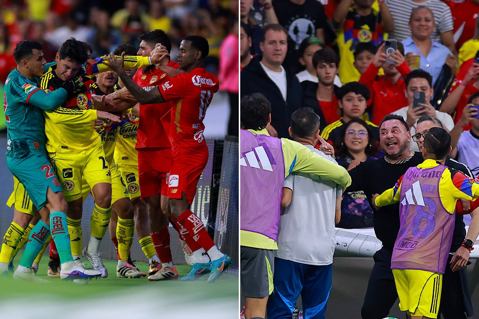 Liga MX Club Am�rica Deportivo Toluca Antonio Mohamed Helinho