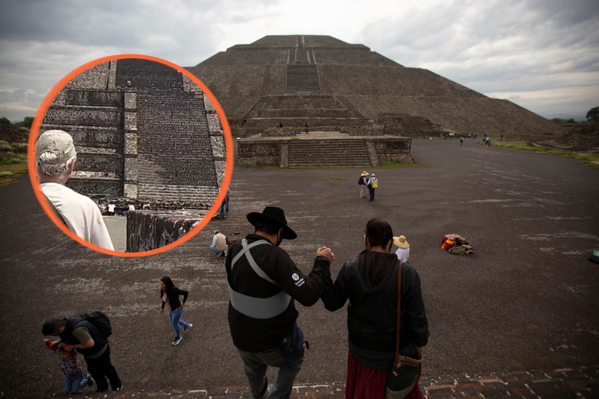 Terror en Teotihuac�n: Disparos desde la Pir�mida de la Luna provocan p�nico entre turistas