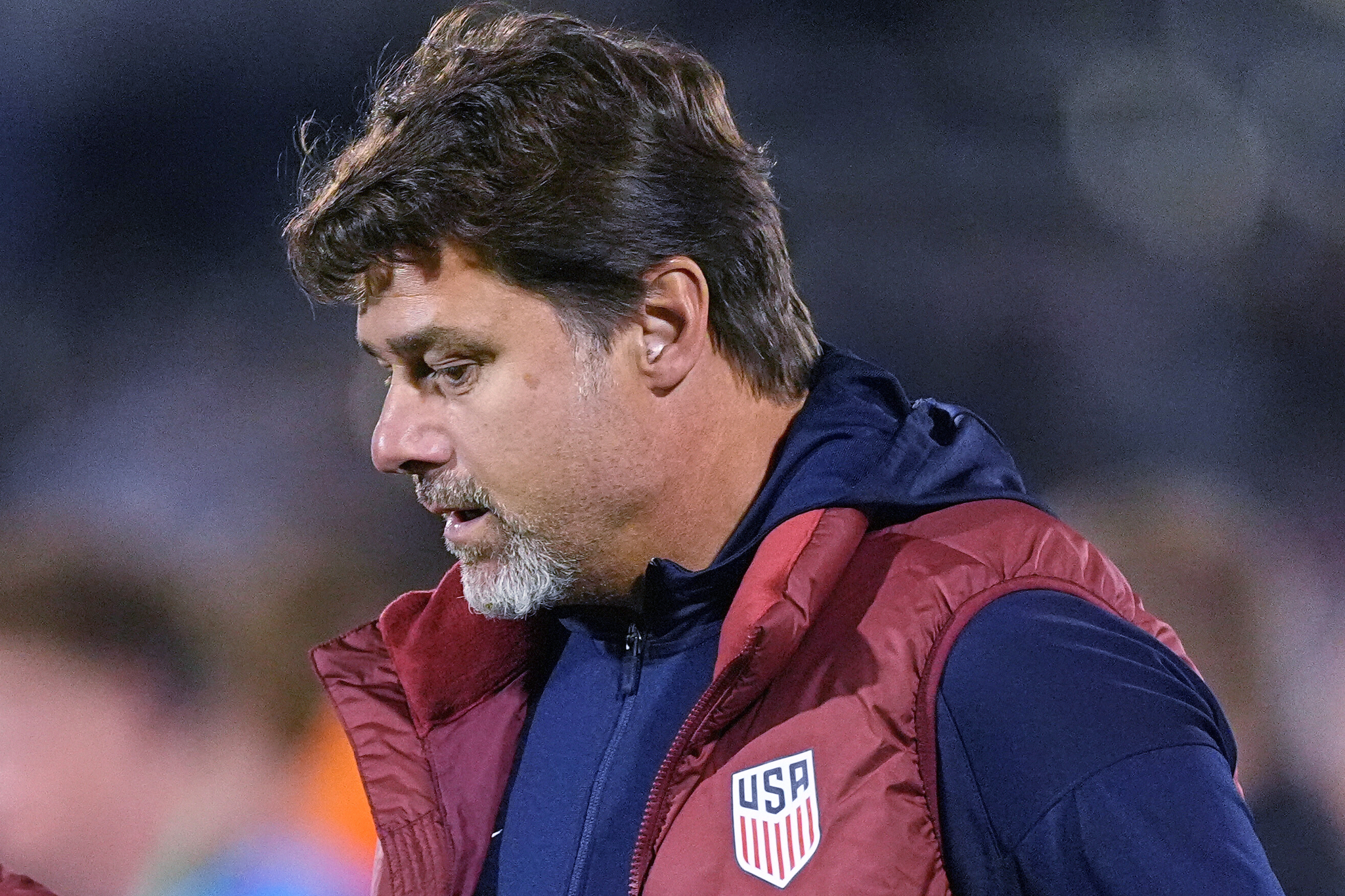 Pochettino, entrenador de la Selecci�n de Estados Unidos.