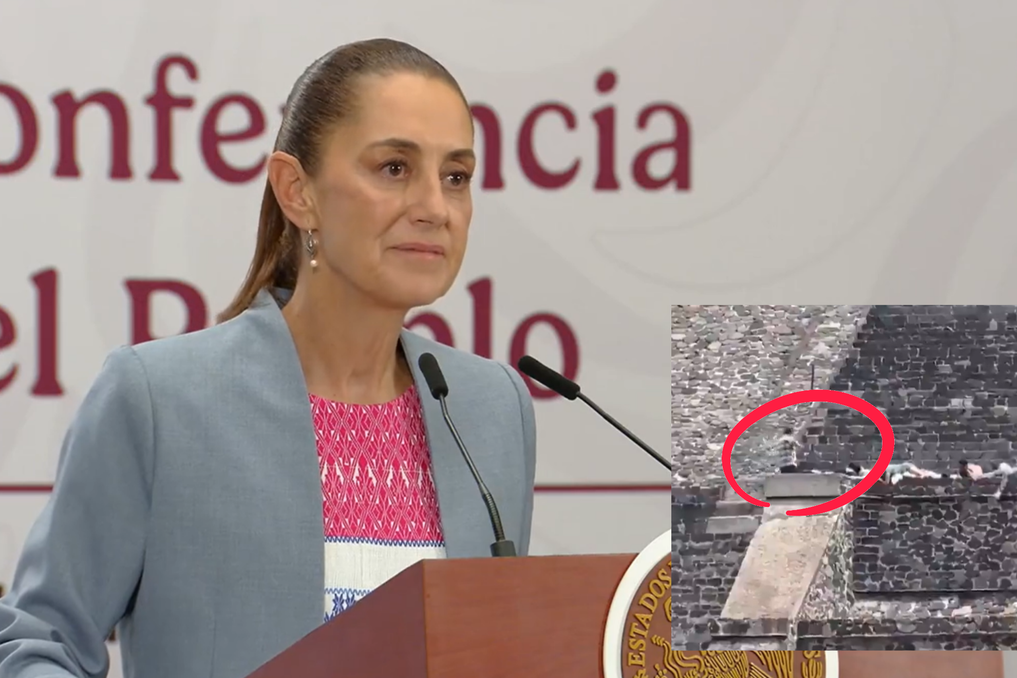 "�C�mo entra con un arma?": Claudia Sheinbaum revela detalles del perfil del asesino de Teotihuac�n