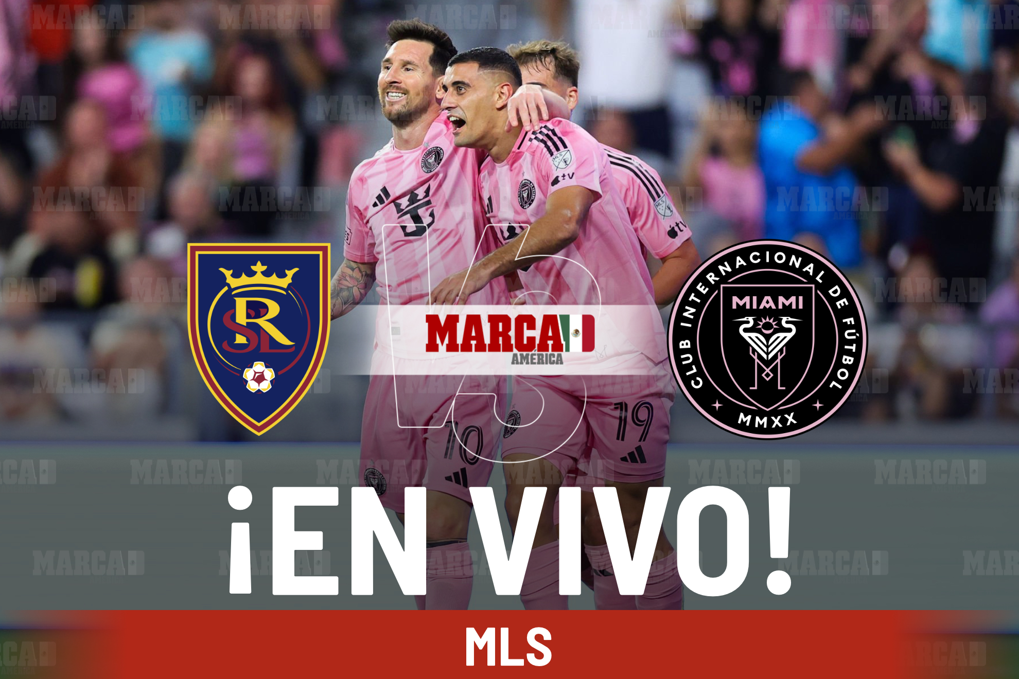 �C�mo qued� Real Salt Lake vs Inter Miami? Todos los goles y minuto a minuto del partido de Messi