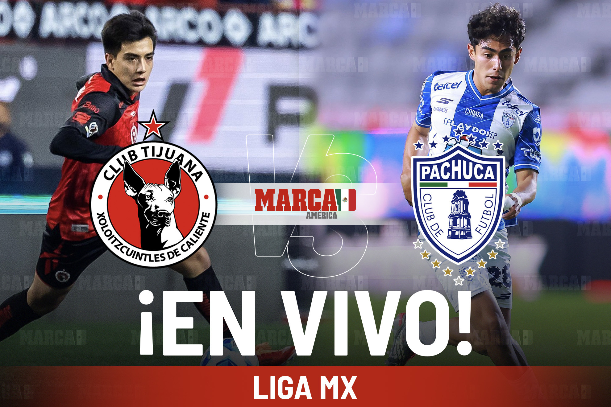 Tijuana vs Pachuca EN VIVO Hoy. Partido de la Jornada 16 de la Liga MX 2026