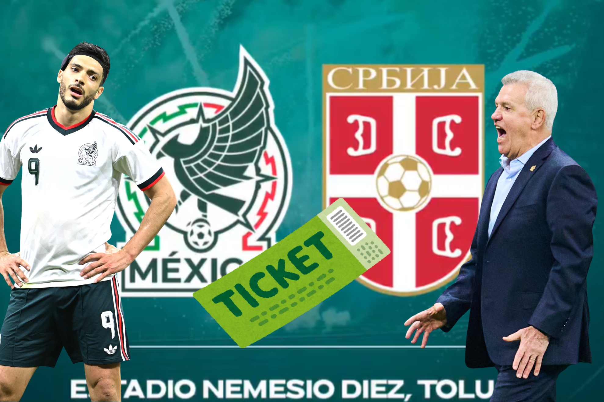 Precios de boletos del M�xico vs Serbia en Toluca: As� de caros est�n para el partido de despedida del Mundial 2026