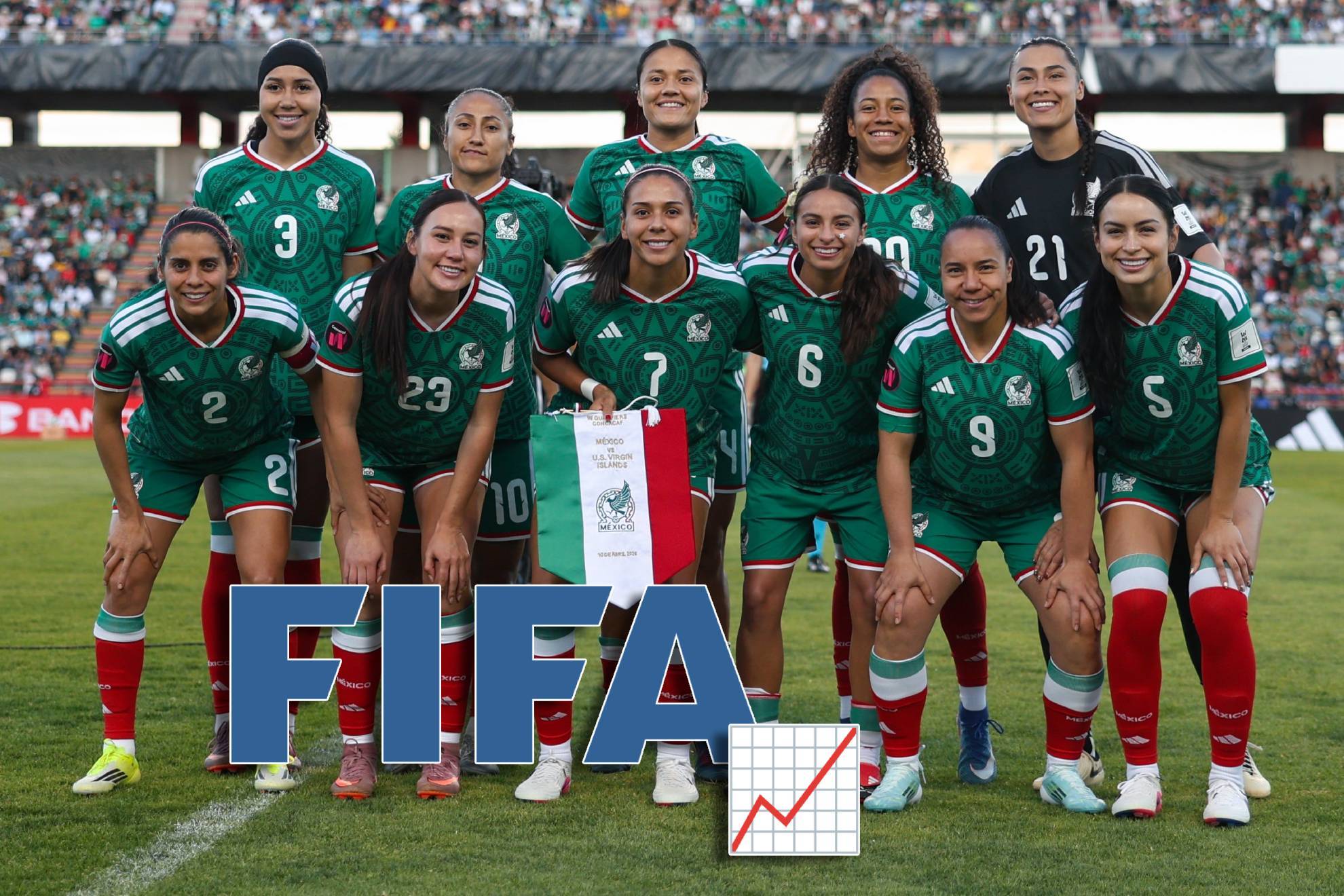 El Tri subi� dos lugares respecto al listado de hace cuatro meses