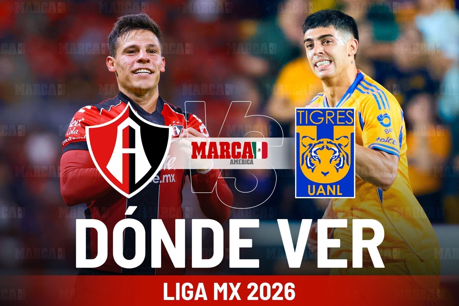 �D�nde ver el Atlas vs Tigres y a qu� hora juegan hoy? Transmisi�n, pron�stico y alineaciones del partido