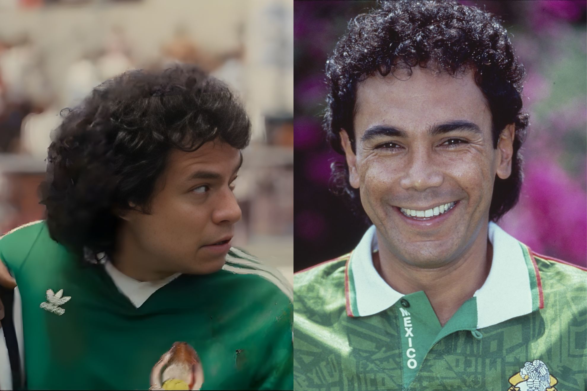 Con Real Madrid no te acalambras: Hugo S�nchez aparece en M�xico 86 de Netflix
