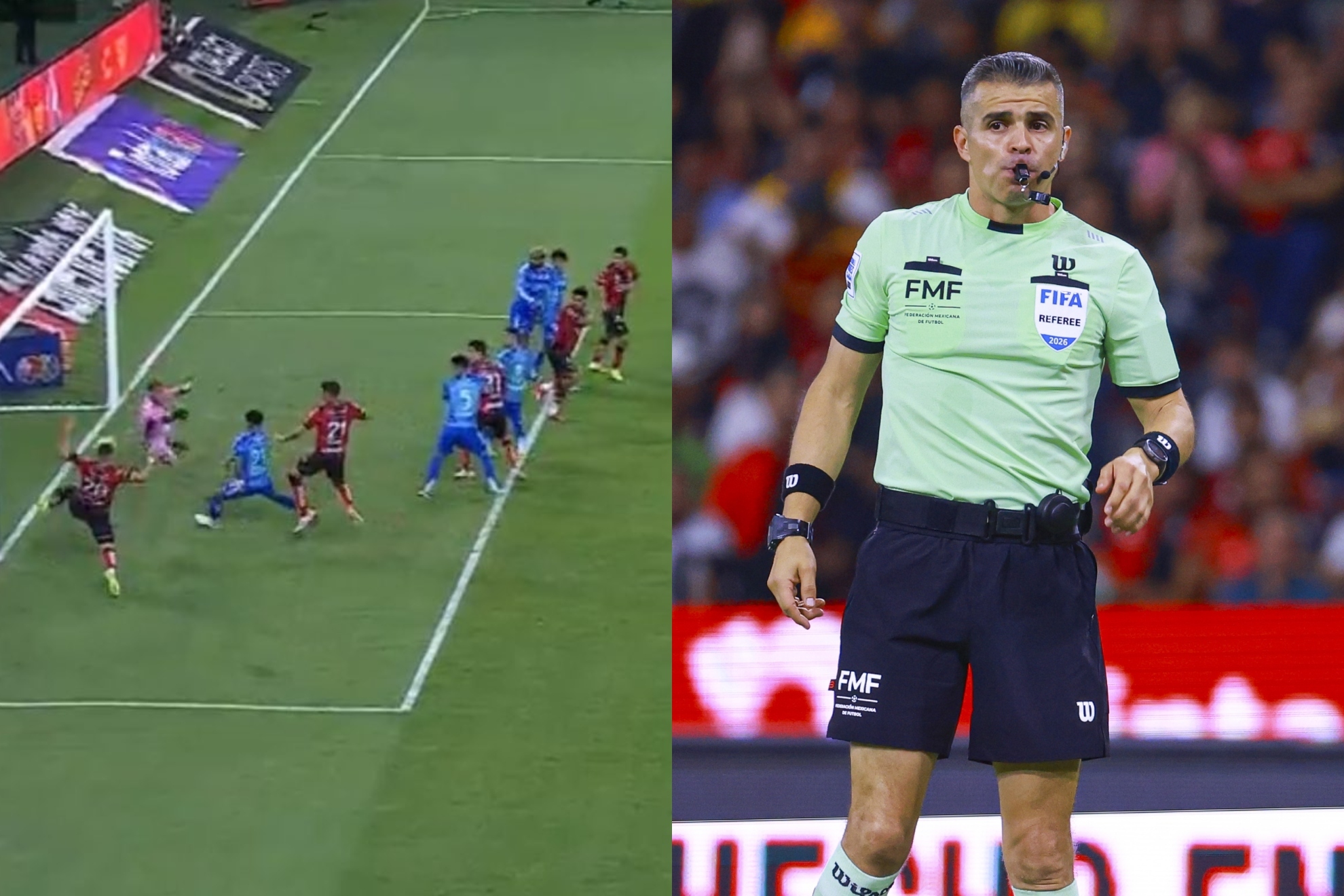 VAR anula golazo de Atlas y genera fuerte pol�mica en Liga MX por ayuditas a Tigres