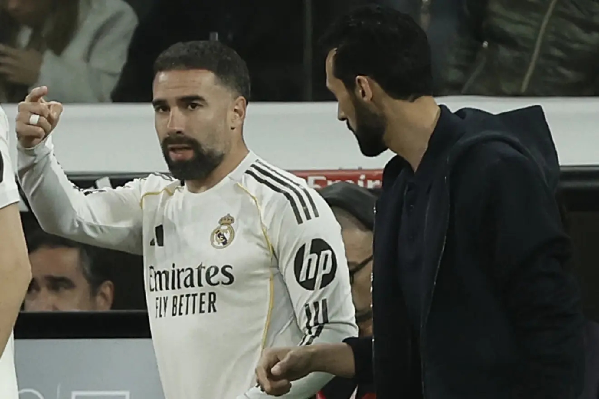 Arbeloa y Dani Carvajal