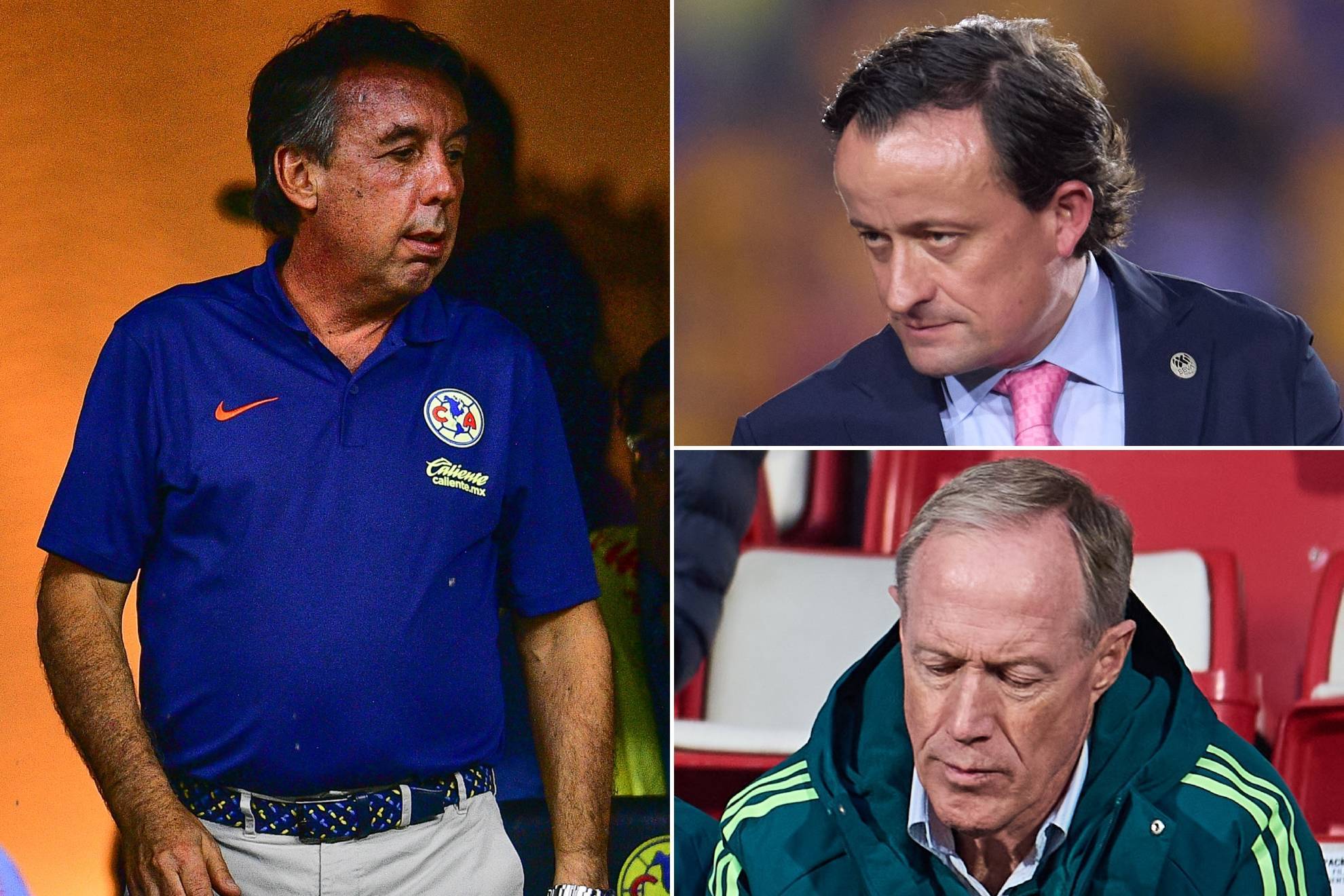 Emilio Azc�rraga Mikel Arriola Ivar Sisniega Liga MX FMF