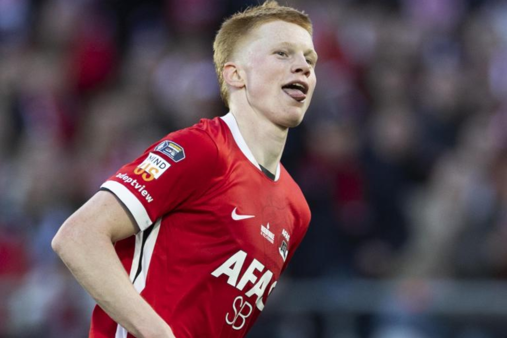 Kees Smit, jugador del AZAlkmaar.