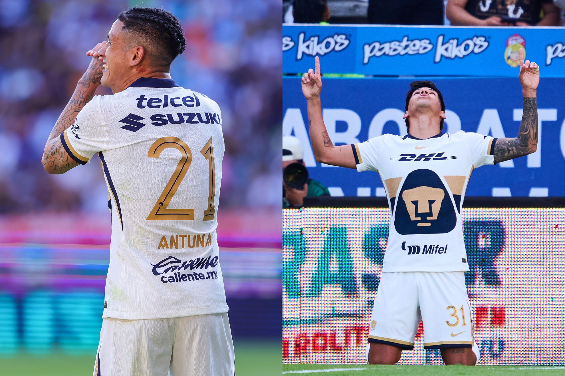 Uriel Antuna y Robert Morales