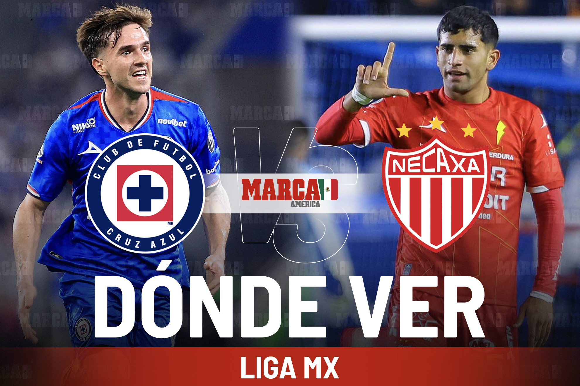 �D�nde ver Cruz Azul vs Necaxa y a qu� hora empieza el juego de hoy en el Estadio Banorte?