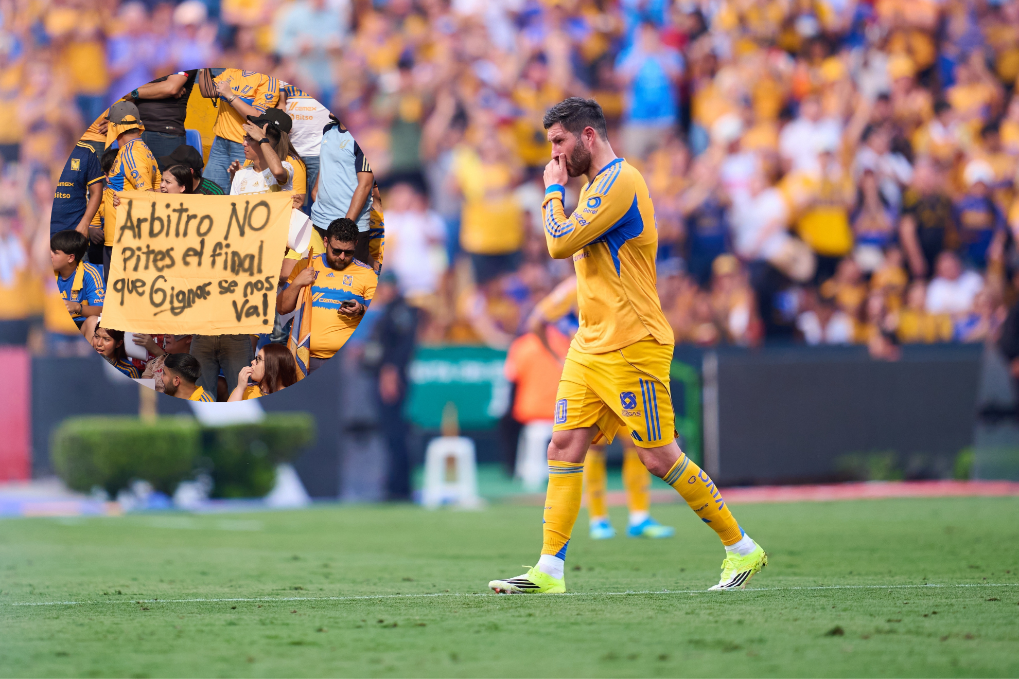 LEquipe hace eco del adi�s de Gignac en la fiesta de Tigres en el Estadio Universitario