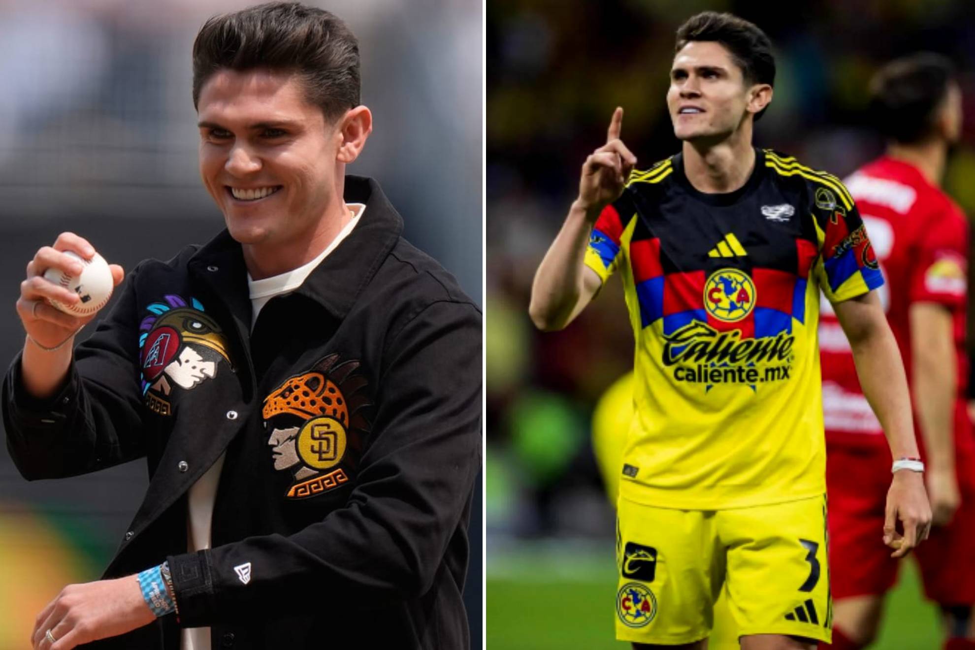 Israel Reyes en el juego entre Padres vs D-Backs |