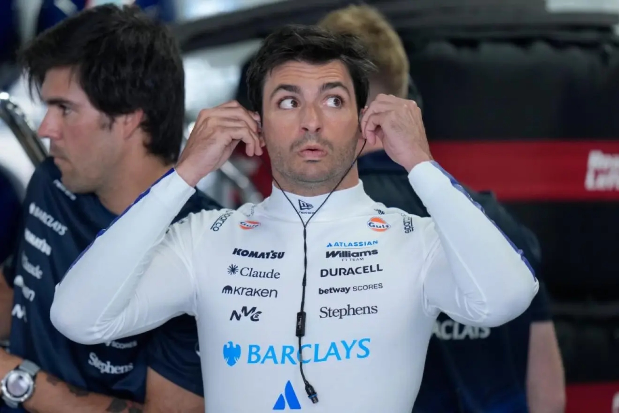 Carlos Sainz, con Williams