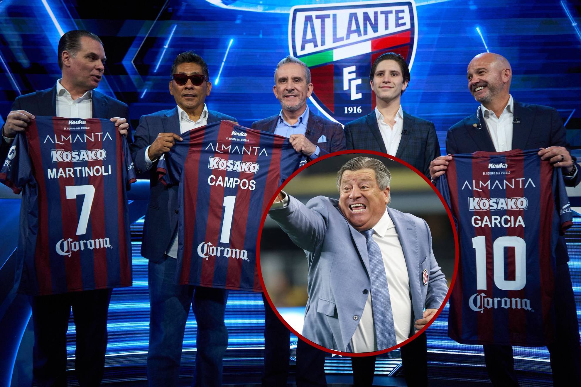 Presentaci�n del Atlante en TV Azteca |
