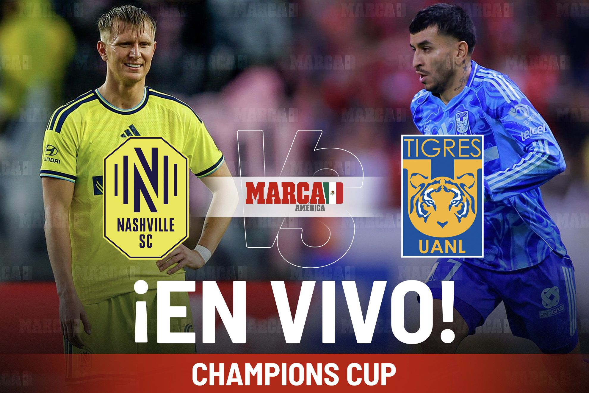 �C�mo quedaron Nashville SC vs Tigres en Concachampions? Todas las acciones y narraci�n del juego de Ida de la Semifinal