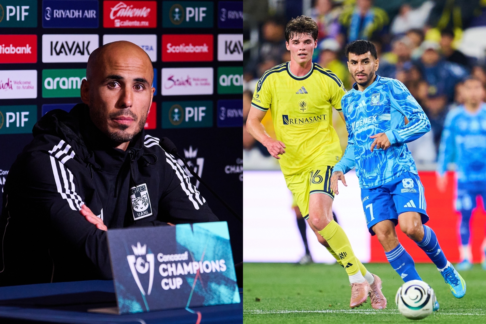 Faltan 90 minutos: Guido Pizarro no se conf�a del resultado de Tigres ante Nashville en la Ida de la Semifinal de Concachampions