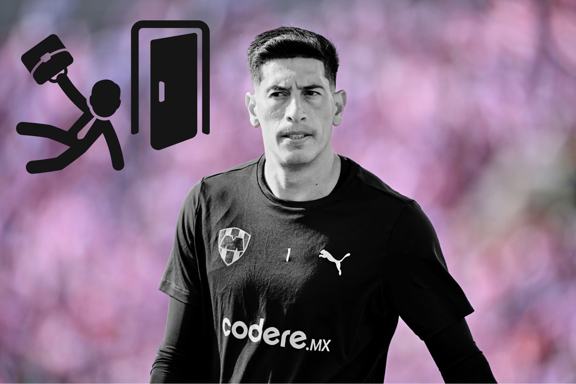 Rayados piensa rescindir contrato de Esteban Andrada: El portero regio mal y de malas