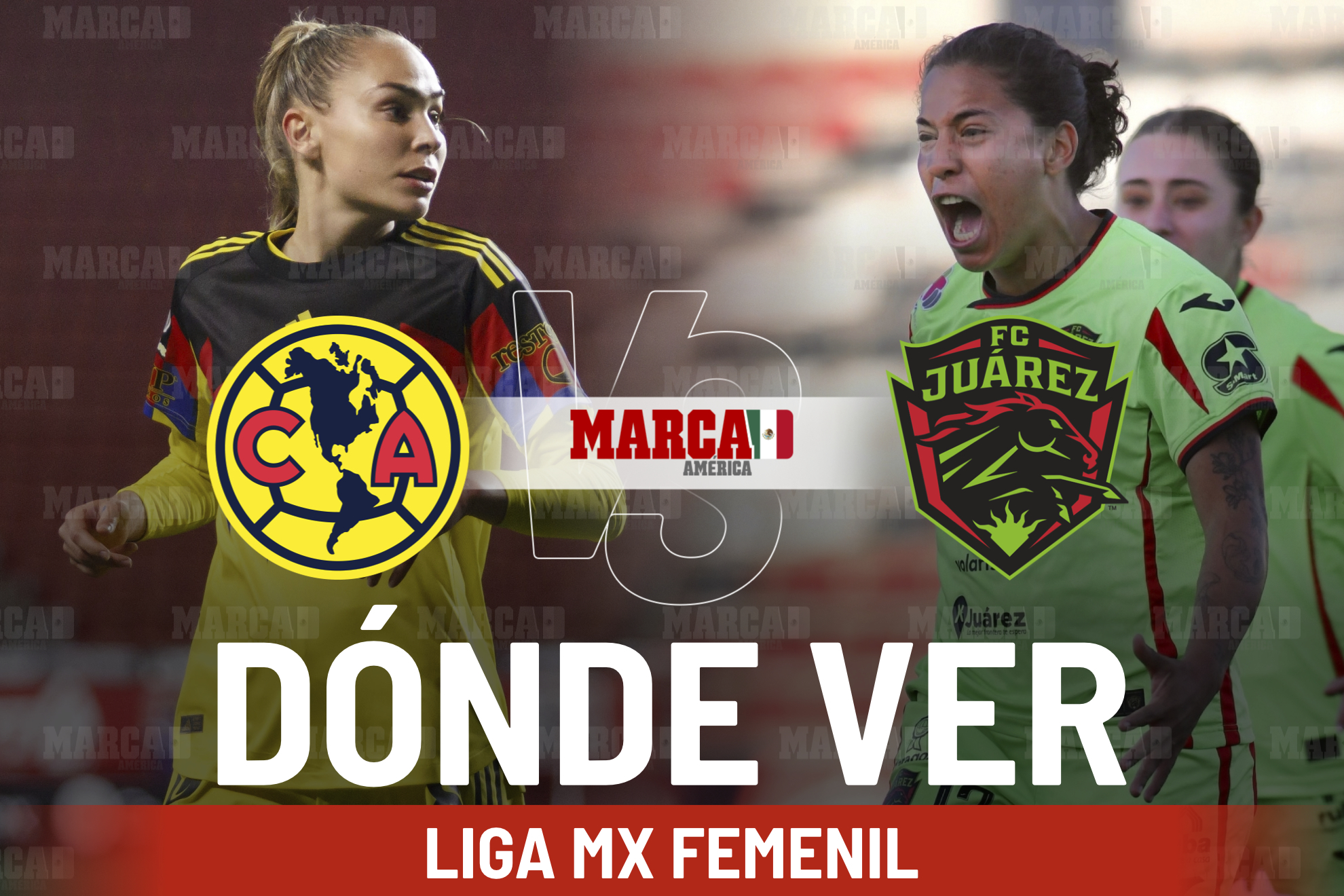 �D�nde ver Am�rica vs Ju�rez Femenil y a qu� hora es el partido de Cuartos de Final de Liga MX Femenil