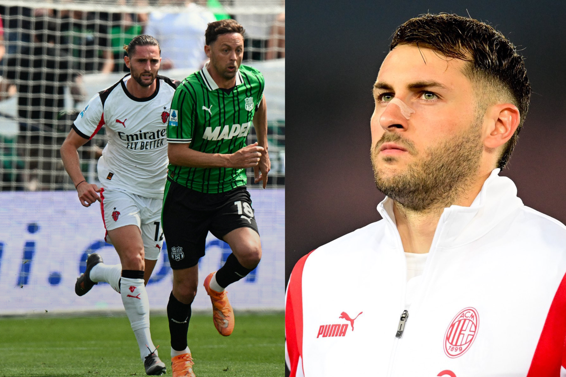 Goles y resumen Sassuolo vs Milan: Santiago Gim�nez suma minutos, m�s derrotas y es seria duda para el Mundial 2026