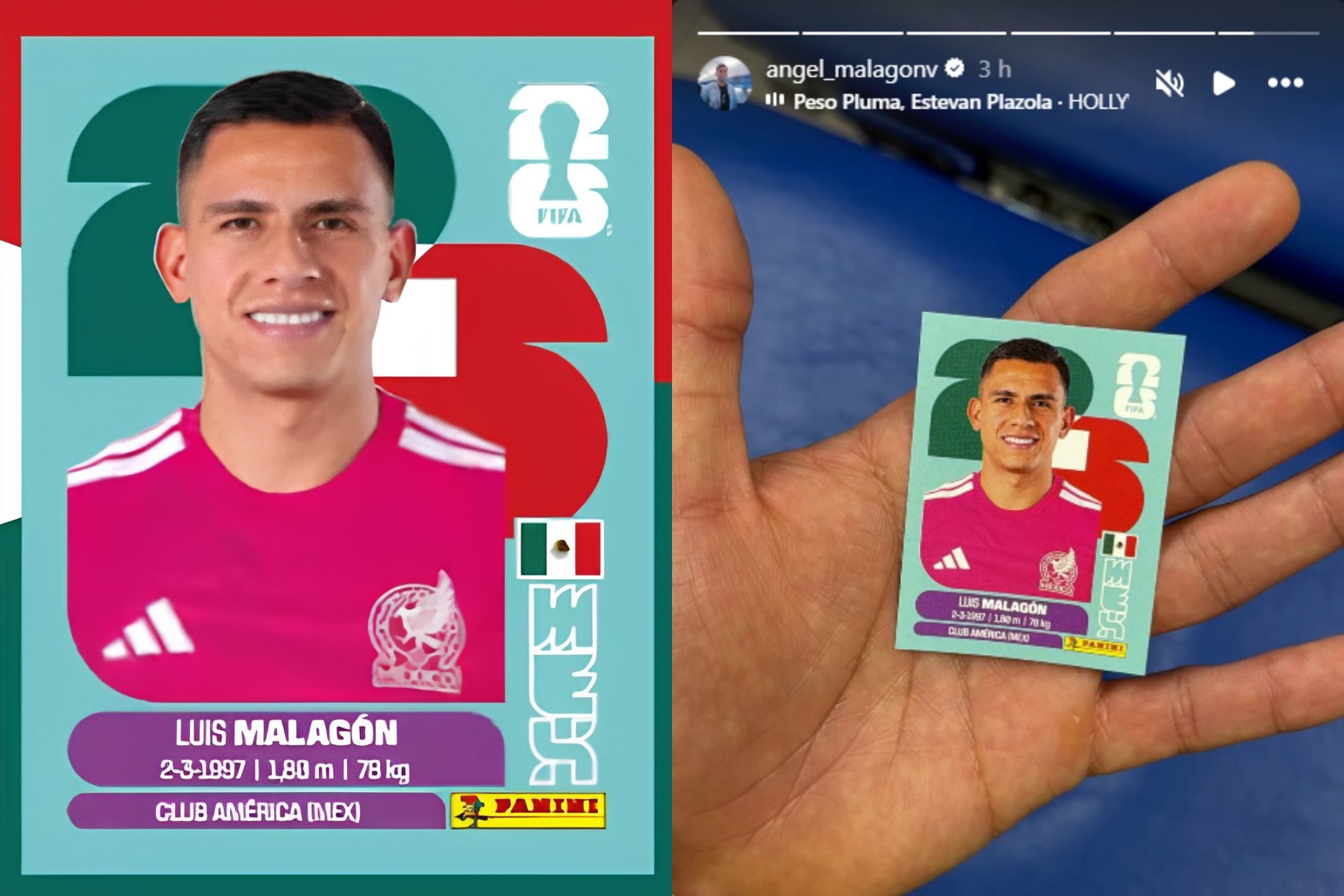 ¿Qué dijo Luis Malagón sobre su aparición en el álbum Panini?