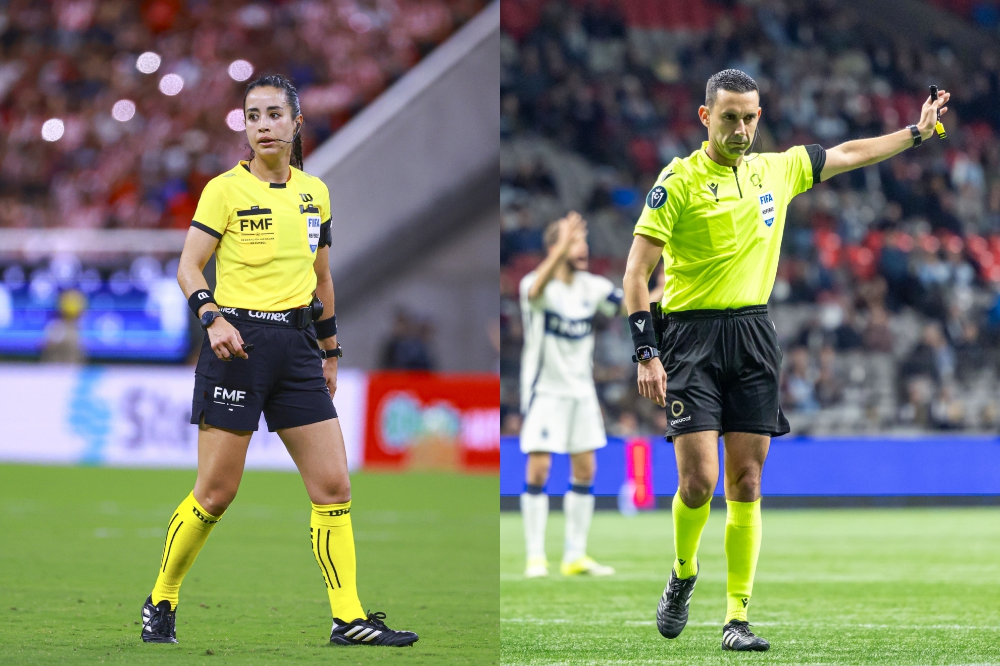 ��rbitros del Mundial 2026! C�sar Ramos Palazuelos y Katia Itzel Garc�a entran en acci�n en la Liguilla del Clausura 2026