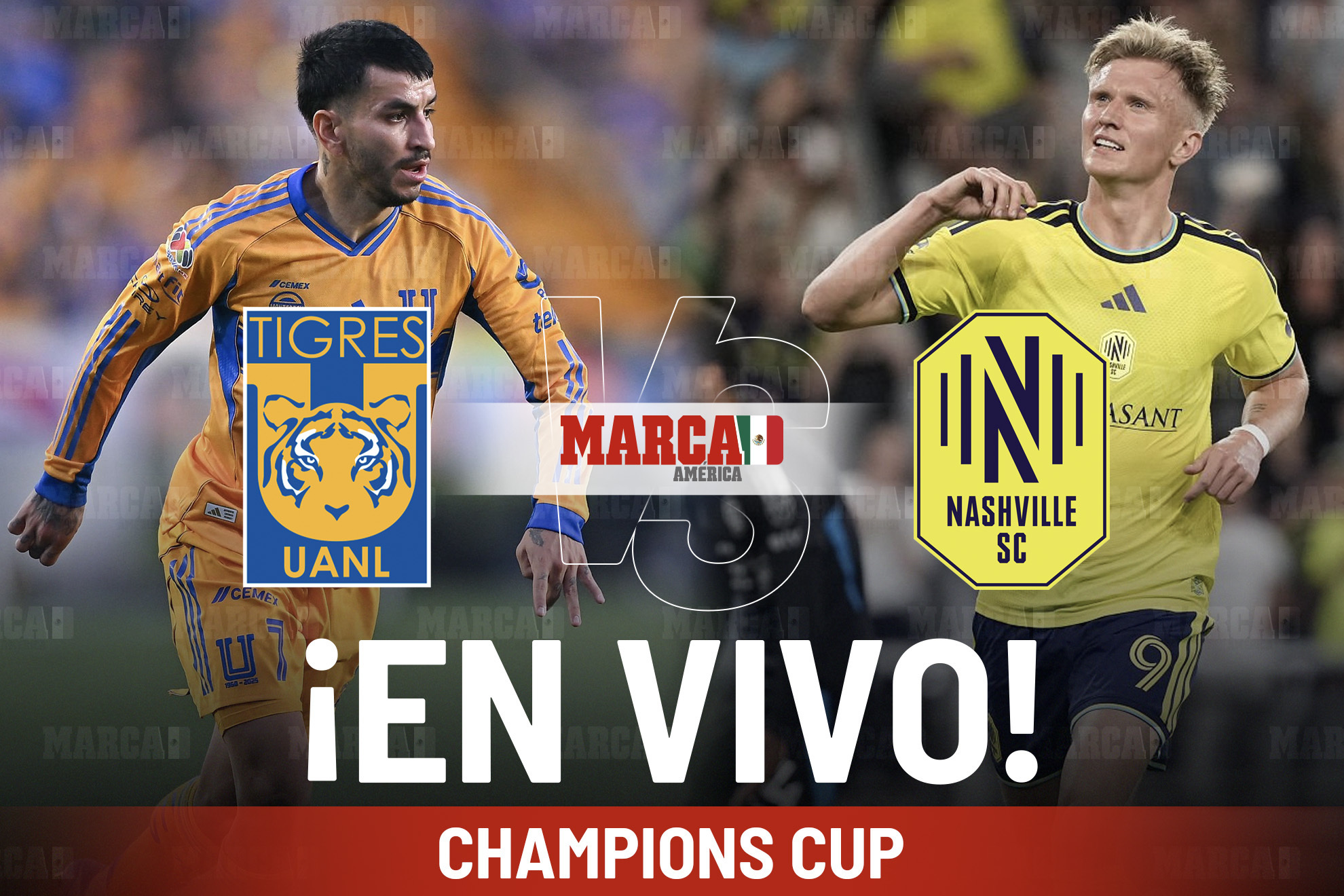 �C�mo quedaron Tigres vs Nashville en la Semifinal de Concachampions? Todas las acciones del juego de vuelta en el Estadio Universitario