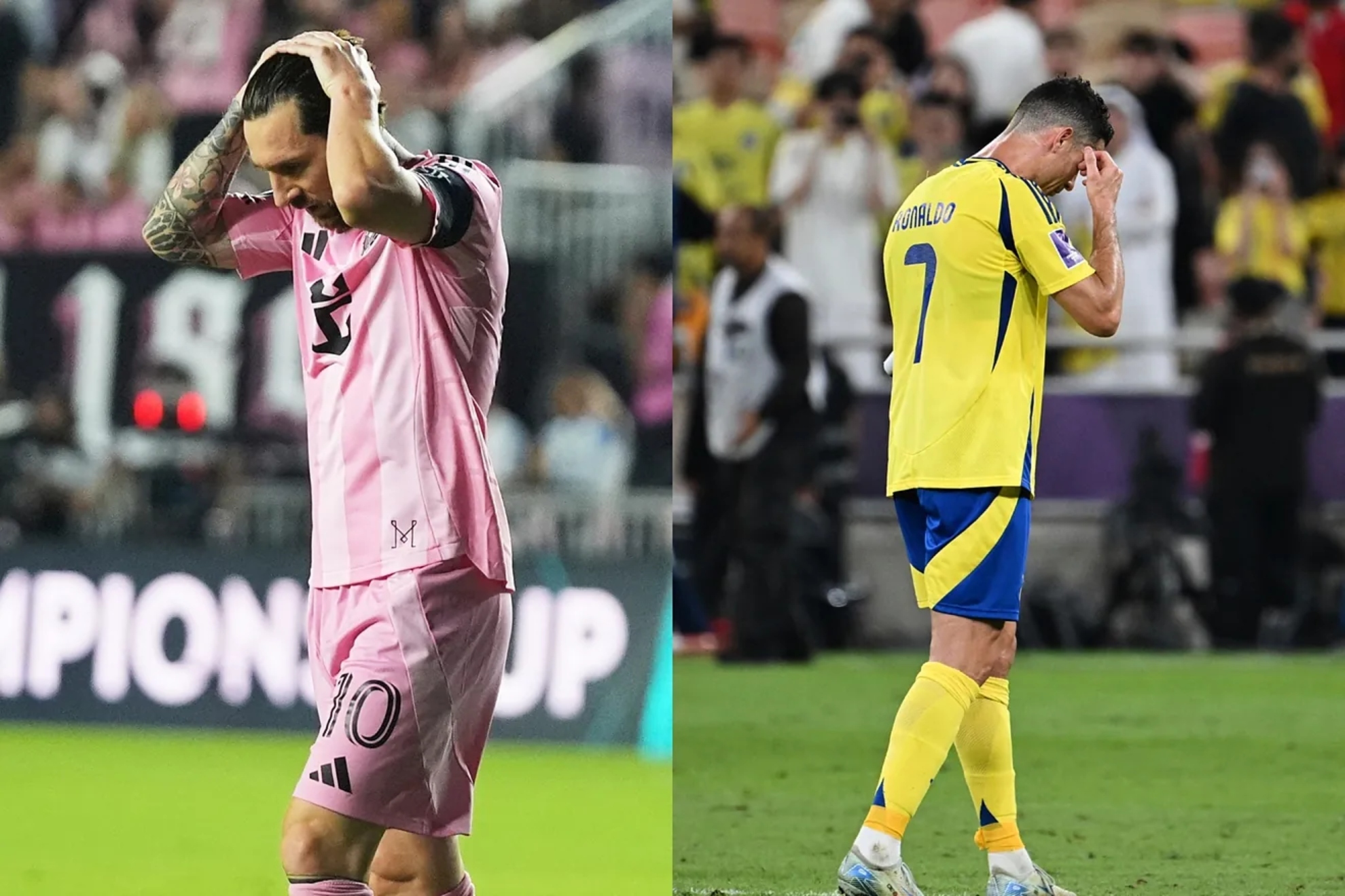 Messi y Cristiano, en una imagen de archivo