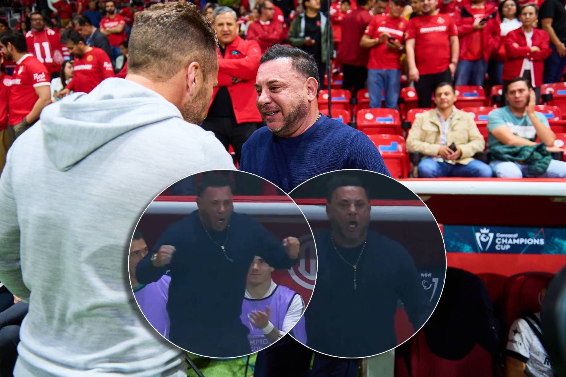 El argentino no call� a las cr�ticas de Marc dos Santos