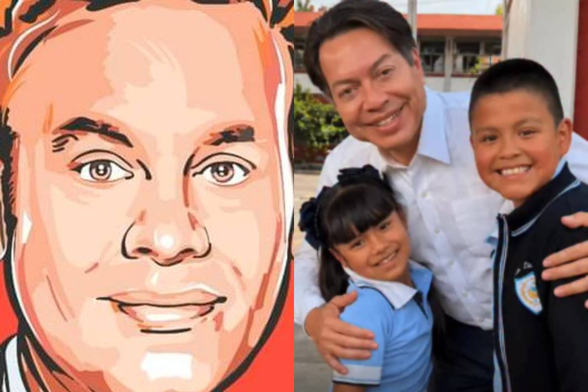 David Faitelson y Mario Delgado.