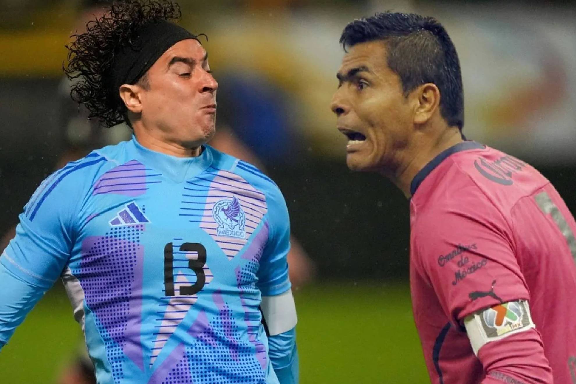 Oswaldo S�nchez & Guillermo Ochoa